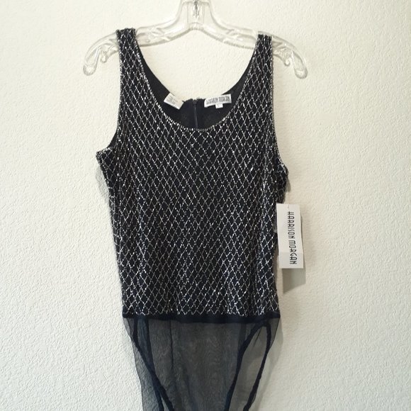 Harrison Morgan Tops - Harrison Morgan Beaded Body Top